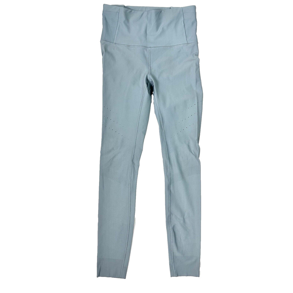 Lululemon Zoned In Tight 27" Leggings Envelope Pocket Blue Cast Size 6